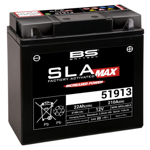 BATERIA BS 51913 SLA-MAX 12V 170V