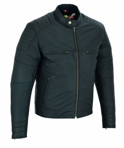 CHAQUETA DE HOMBRE REBELLER DE CUERO