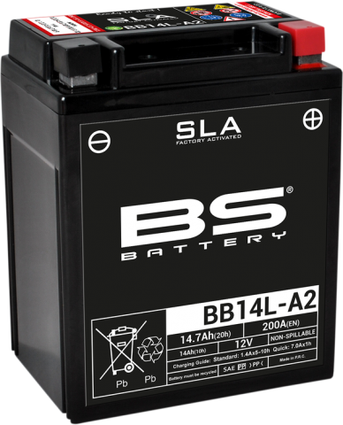 BATERIA BS BTX14AHL BB14L A2 B2 SLA