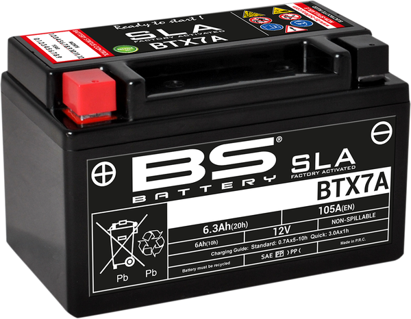 BATERIA BS BTX7A SLA 12V 105A