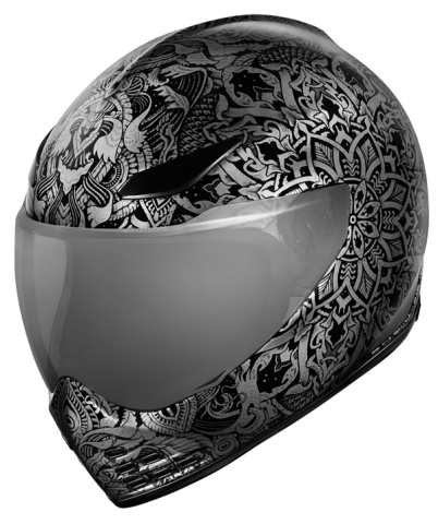 CASCO ICON DOMAIN GRAVITAS NEGRO GRIS