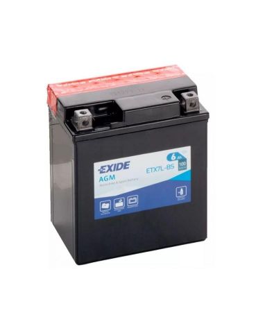 BATERIA AGM FREE MAN. EXIDE ETX7L-BS / YTX7L-BS