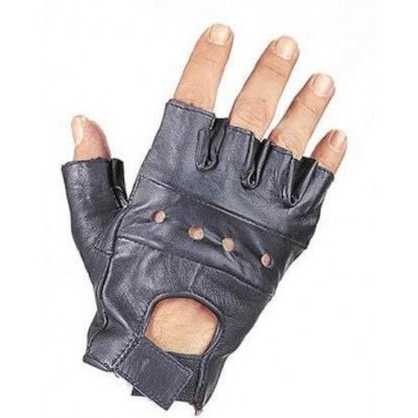 GUANTES BIKERS NEGROS