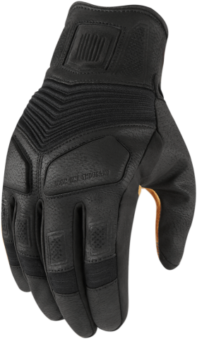 GUANTES ICON GLV NIGHTBREED NEGRO