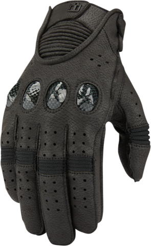 GUANTES ICON OUTDRIVE NEGRO