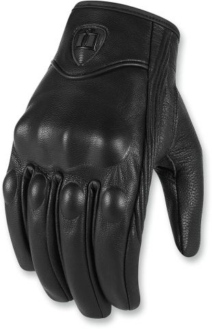 GUANTES IICON PURSUIT CE NEGRO