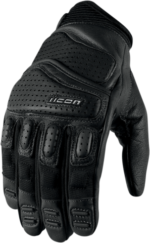 GUANTES ICON SUPERDUTY NEGROS