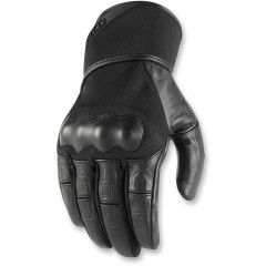 GUANTES ICON TARMAC TOUCHSCREEN WP3 NEGRO