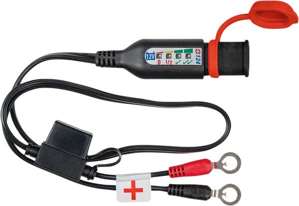 CABLE CONEXION CARGADOR OPTIMATE CON TESTER O124