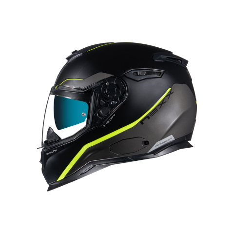 CASCO NEXX SX.100 SKYWAY NEGRO/NEON MATE