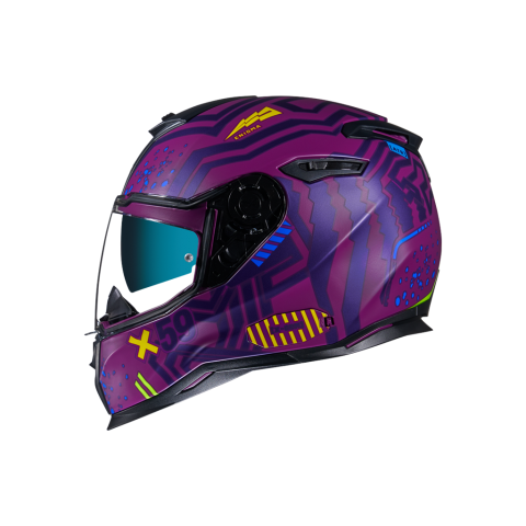 CASCO NEXX SX.100 ENIGMA BERENJENA MATE