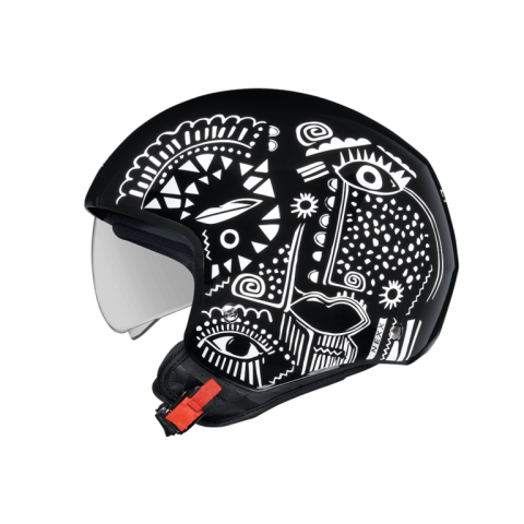 CASCO NEXX Y.10 ARTVILLE BLACK WHITE