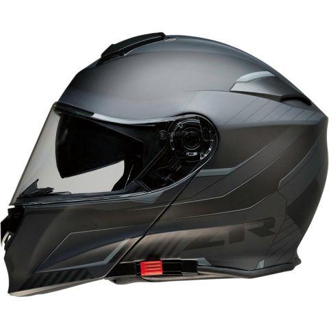 CASCO MODULAR Z1R SOL SCYTHE NEGRO GRIS BK/GY