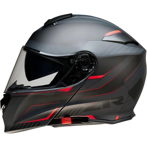 CASCO MODULAR Z1R SOL SCYTHE NEGRO ROJO BK/RD