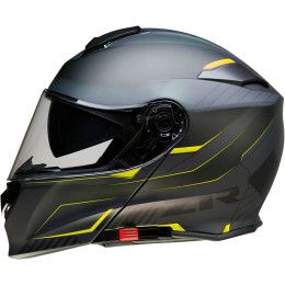 CASCO MODULAR Z1R SOL SCYTHE NEGRO/VERDE REFLECTAN